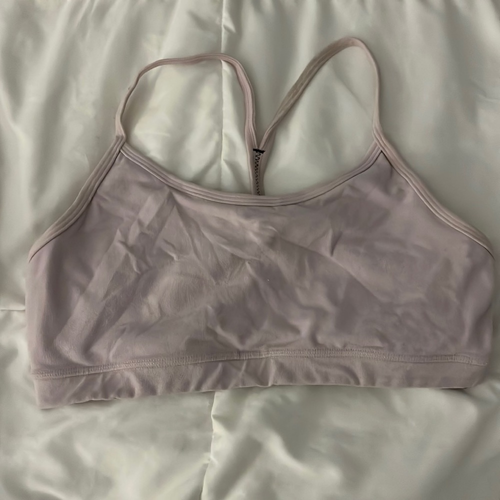 Blush pink Lululemon Sports bra